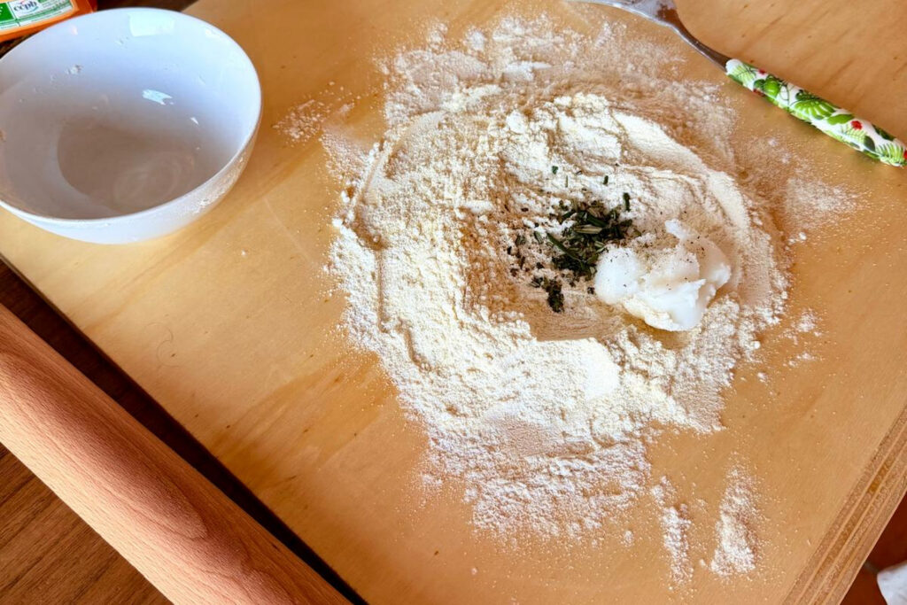 Italiaanse kookworkshop bloem in Le Marche - Villa tre Sorelle